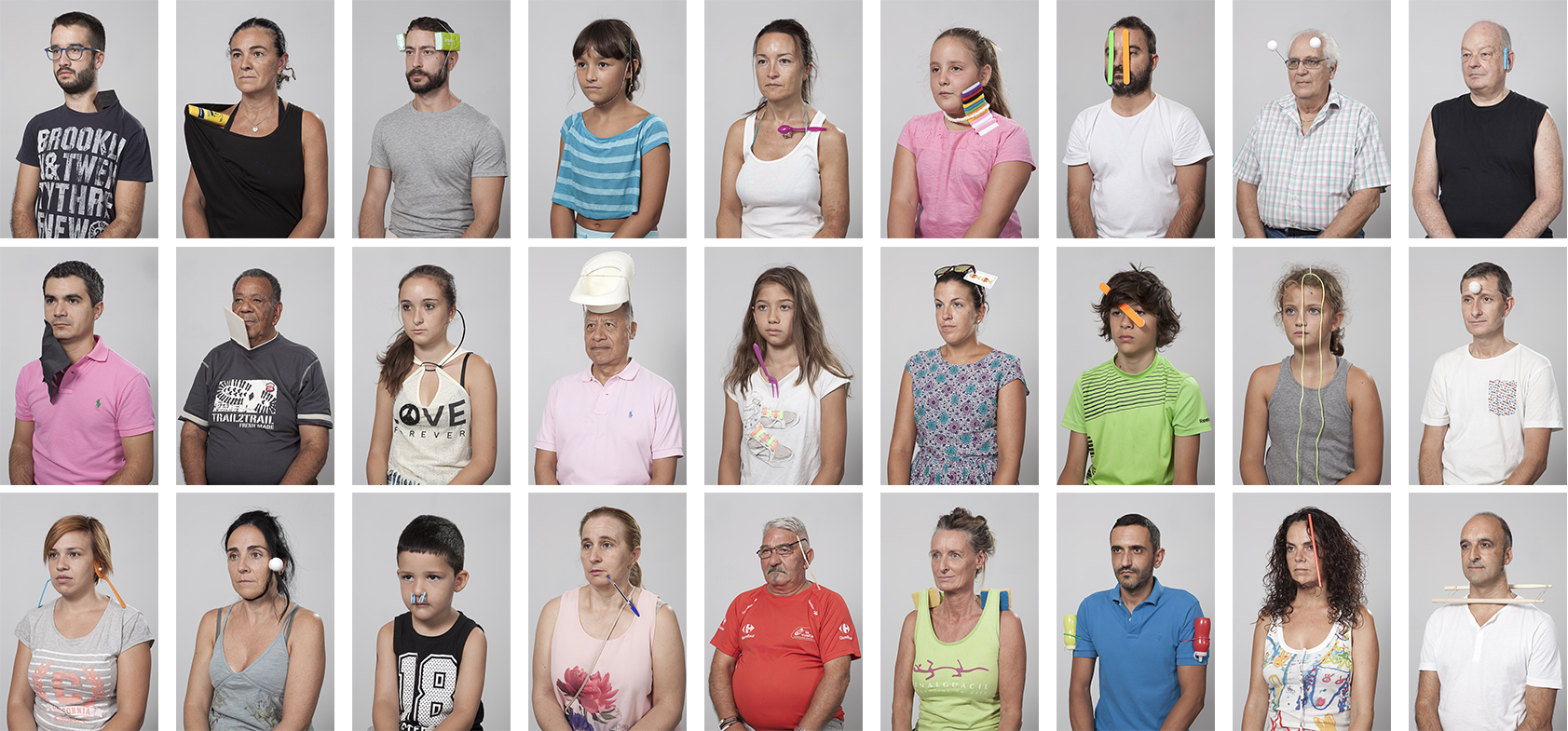 Selección de los 'Auto-Retratos' realizados cabo en la Semana Cultural Genalguacil  (2015)